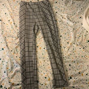Black and white pants size small